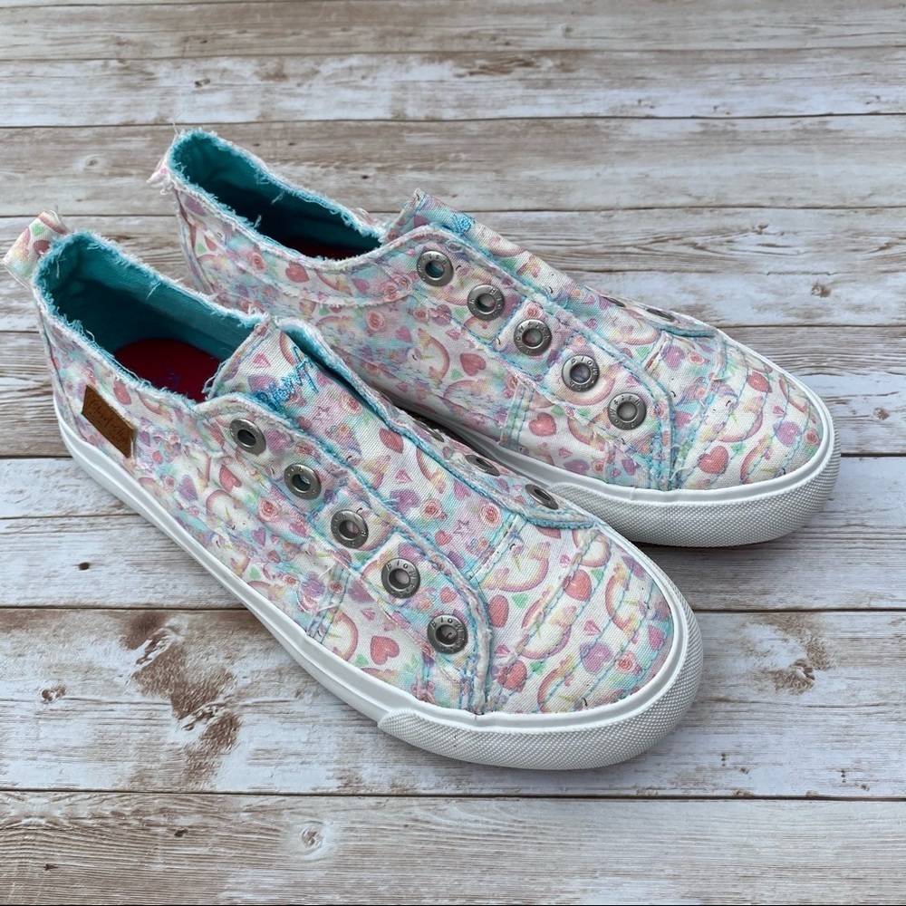 Blowfish Girls Low Canvas Slip-On Tennis Shoe